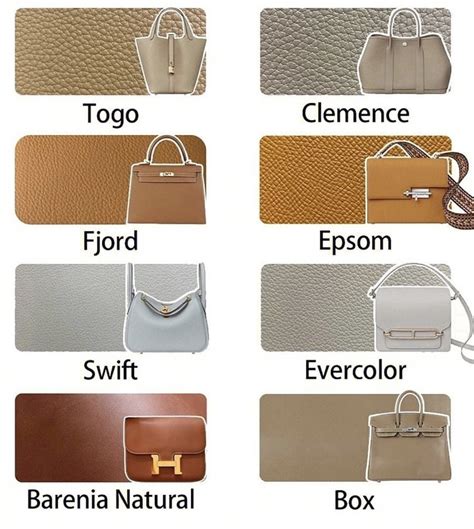 hermes bag leather type